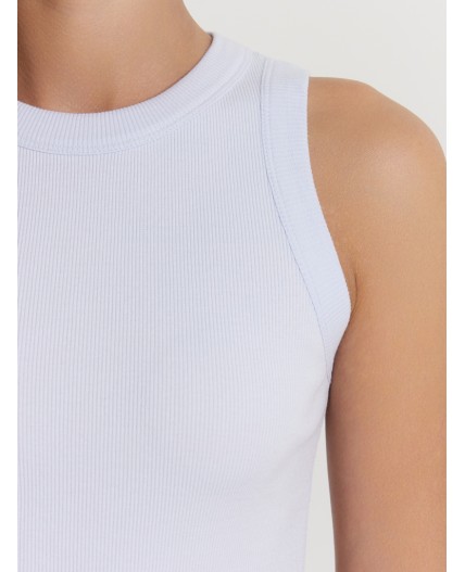 Топ голубой