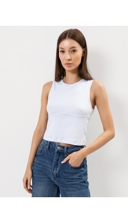 Топ белый
