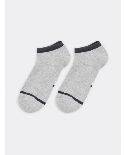 Носки серый меланж