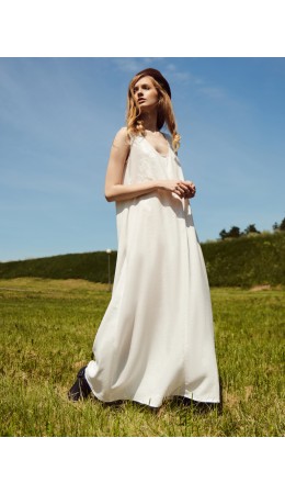 Платье св.молочный