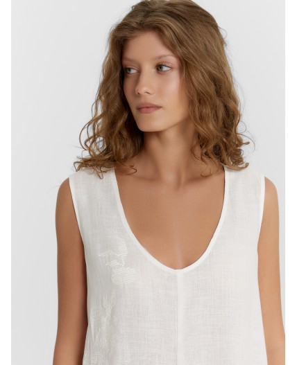 Платье св.молочный