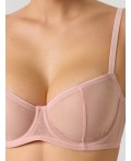 Бюстгальтер персиковый румянец