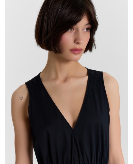 Сарафан черный