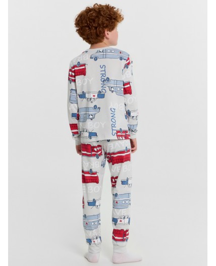 Комплект машинки на сером