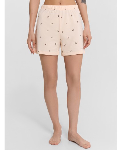 Комплект цветочки на персиковом креме