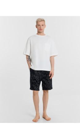 Шорты разводы на черном