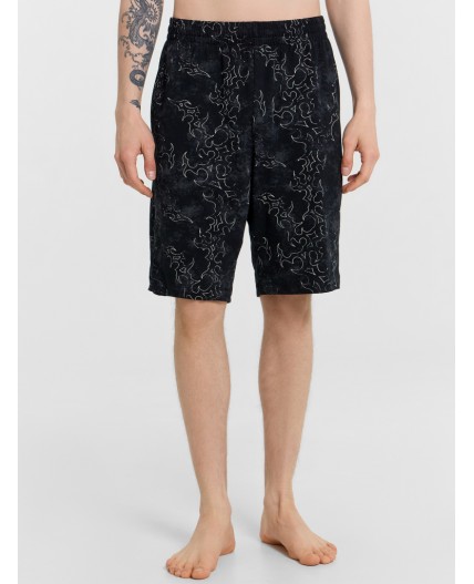 Шорты разводы на черном