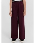 Брюки винный