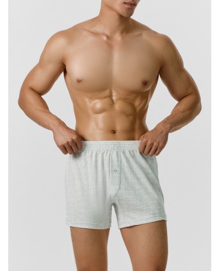 Трусы клетка на сером меланже +клетка на т.сером +клетка на черном