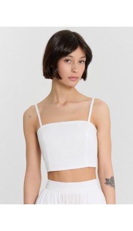 Топ белый