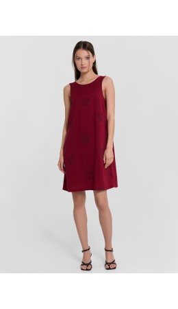 Платье вино