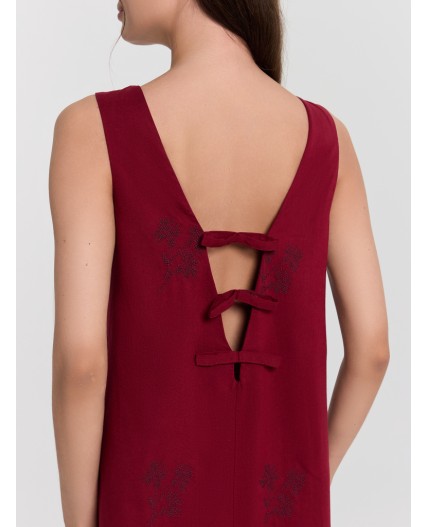 Платье вино