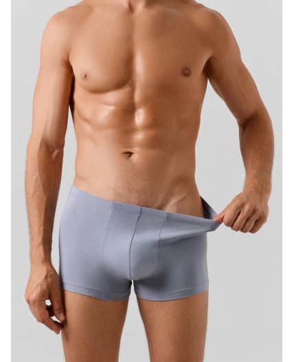 Трусы сизый +полоска горизонтальная +черный