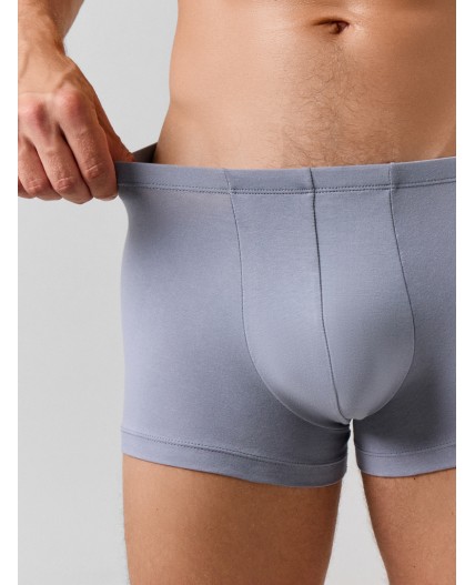 Трусы сизый +полоска горизонтальная +черный