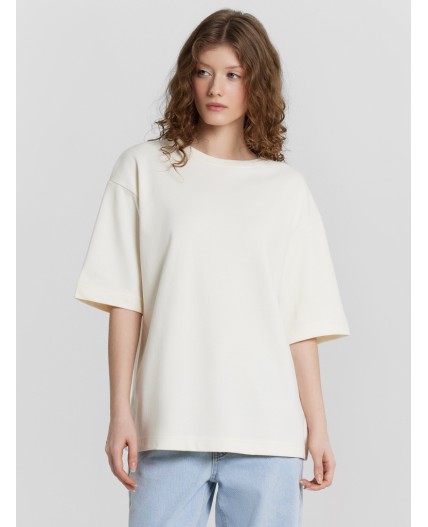 Футболка молочный