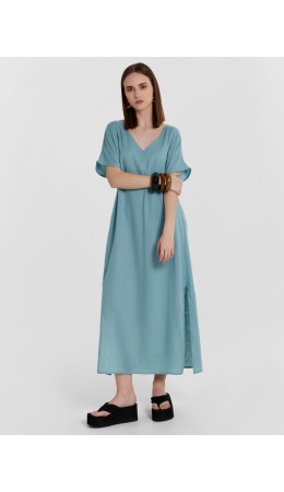 Платье домашнее мятный