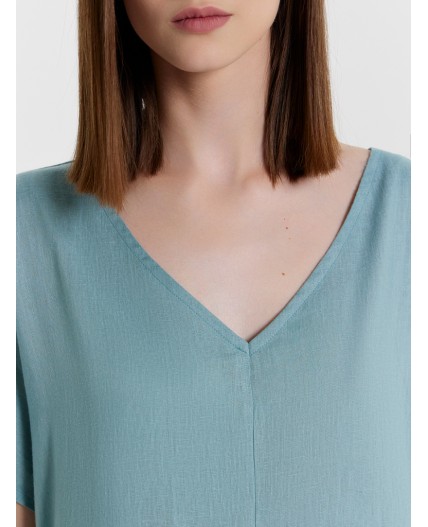 Платье домашнее мятный