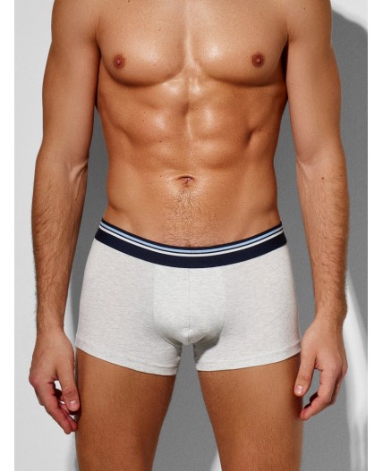 Трусы серый меланж 4306-А +п.голубой +неви +черный