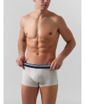 Трусы серый меланж 4306-А +п.голубой +неви +черный