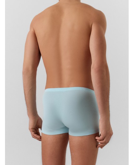 Трусы голубой +узор на голубой дымке +атлантика