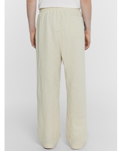 Брюки молочный