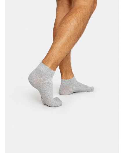 Носки серый меланж