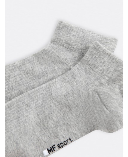 Носки серый меланж