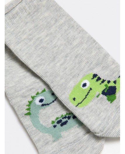 Носки св.серый меланж