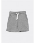 Шорты серый меланж