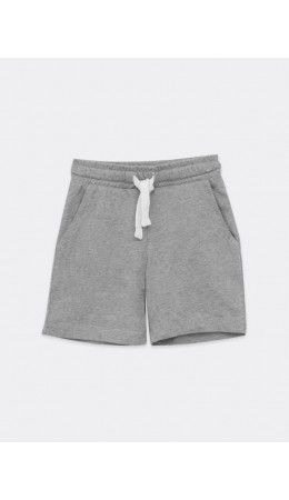 Шорты серый меланж