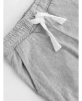 Шорты серый меланж