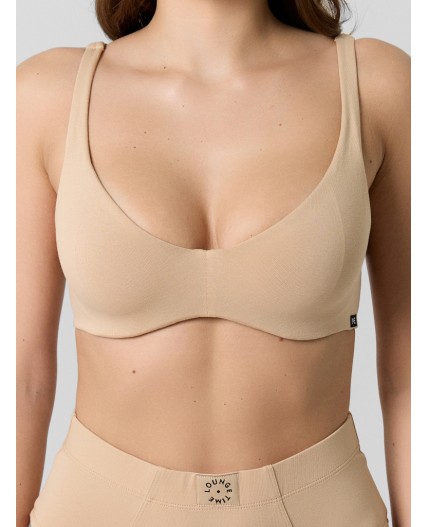 Бюстгальтер обжаренный миндаль