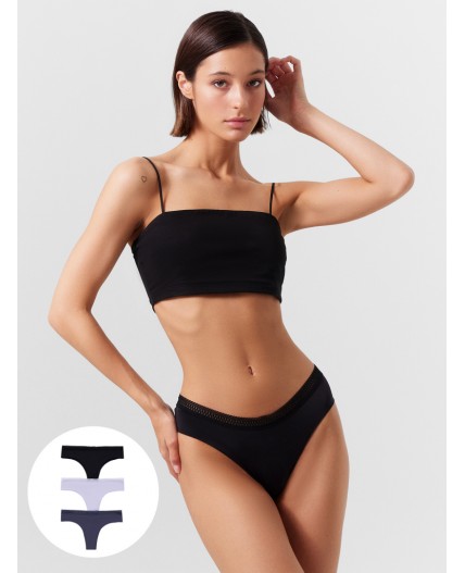 Трусы серо -синий