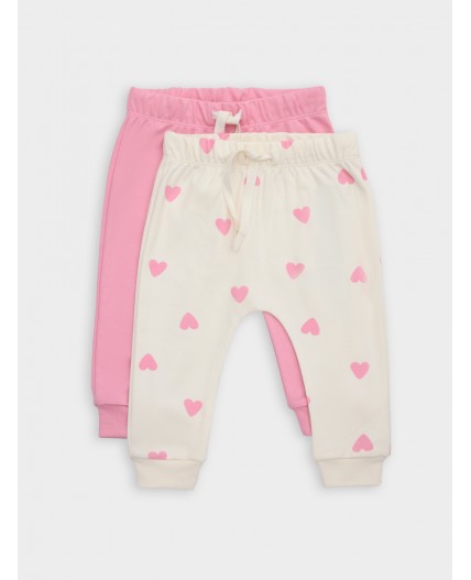 Ползунки сердечки на молоке +розовый