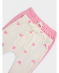 Ползунки сердечки на молоке +розовый