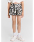 Шорты леопард на белом
