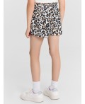 Шорты леопард на белом
