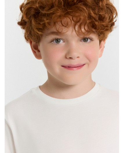 Футболка белый +черный