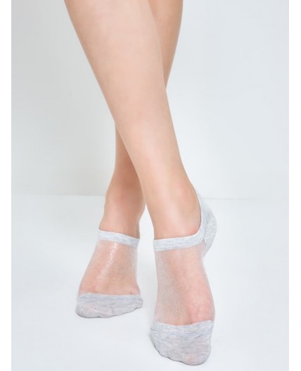 Носки св.серый меланж