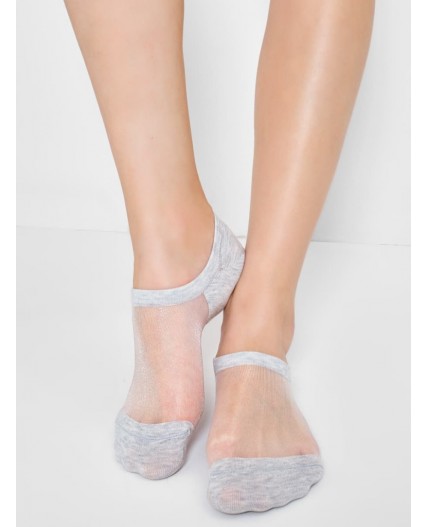 Носки св.серый меланж