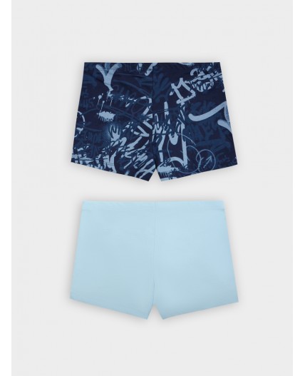 Трусы голубое небо +граффити на т.синем