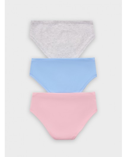 Трусы серый меланж 4306-А +печать1