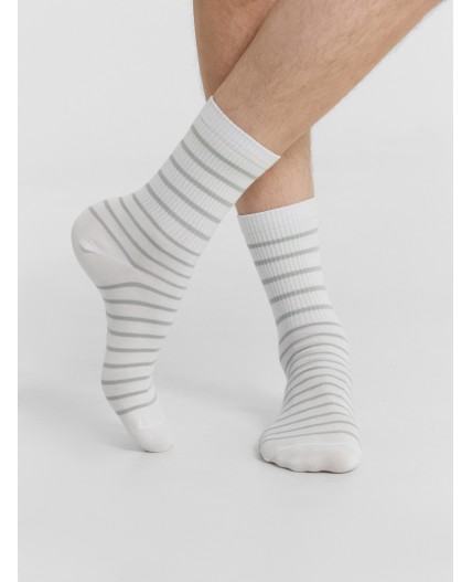 Носки белый /оливка/