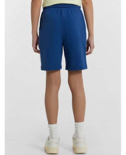 Шорты полуночно -синий +молочный шоколад +печать