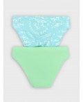 Трусы свежая мята +чайки на голубом