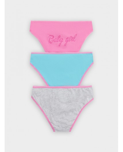 Трусы серый меланж 4306-А +печать2