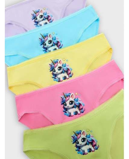 Трусы ярко -желтый +печать