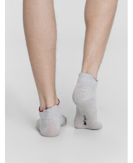 Носки св.серый меланж
