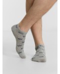 Носки серый меланж-3/