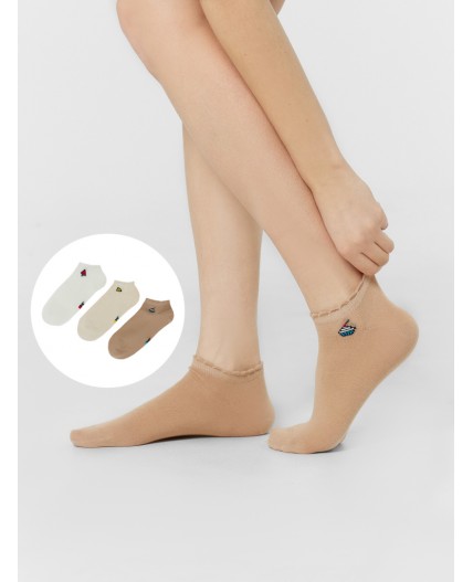 Носки капучино /нюдовый /молочный/